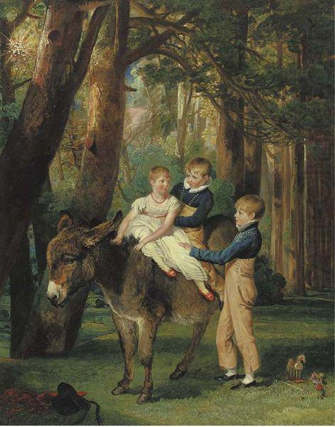 James Ward The Levett Children china oil painting image